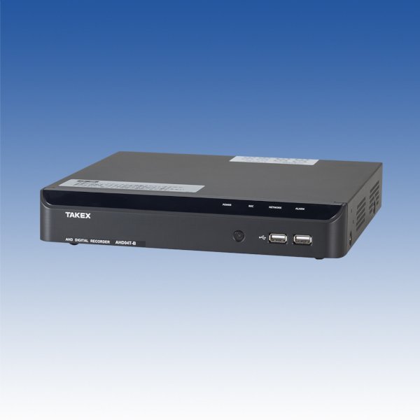 画像1: AHDデジタルレコーダー（5メガ／4メガ対応） 4ch／AHD04T-B (1)