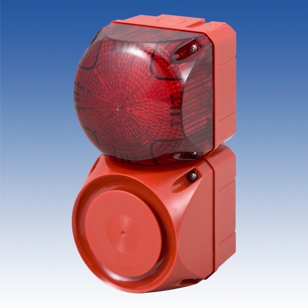 画像1: LEDフラッシュマルチサイレン　レッド／ASF-12SR (1)