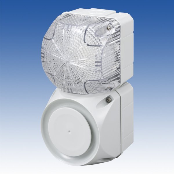 画像1: LEDフラッシュマルチサイレン　ホワイト／ASF-12SW (1)