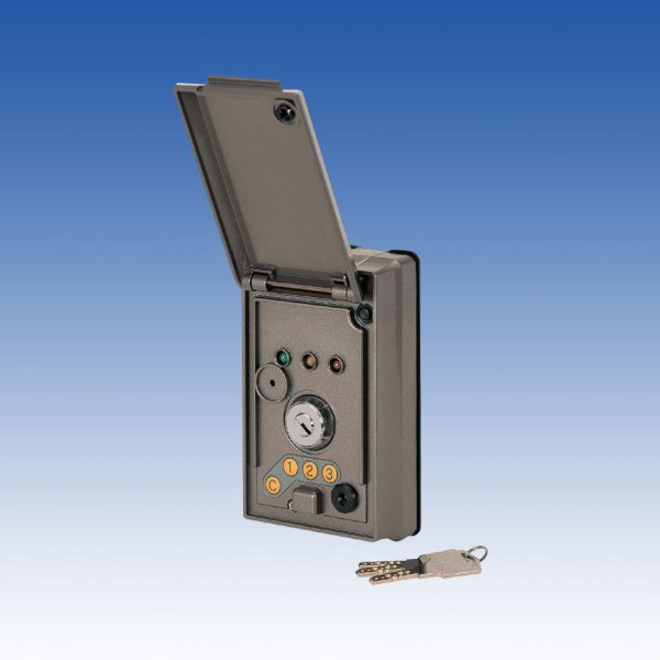 画像1: 押ボタン付キースイッチ／KE-503R (1)