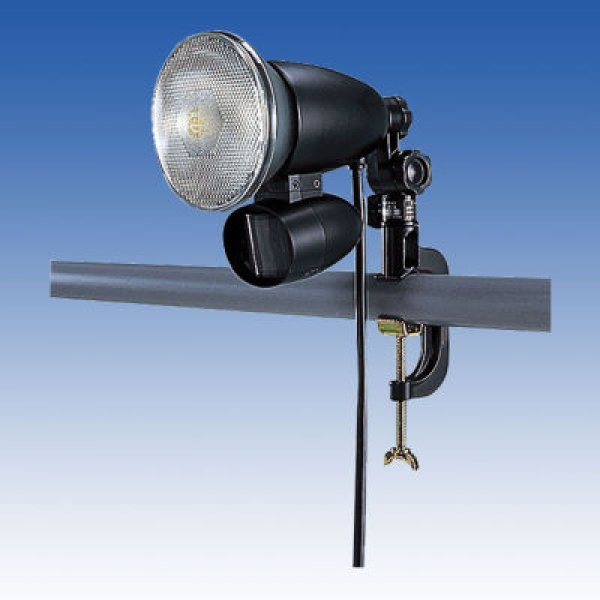 画像1: 人感・音感ライト (センサー付きライト)／人感ライトセンサー付きライトＡＣプラグ式・バイス取付型／LC-12CB (1)