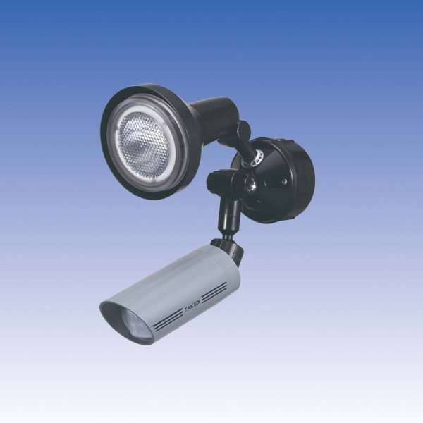 画像1: LED人感・音感ライト　グレー／LCL-101N(G) (1)