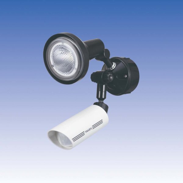 画像1: LED人感・音感ライト　ホワイト／LCL-101W(W) (1)