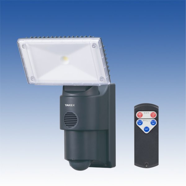 画像1: サイレン付きLED人感ライト／LCL-30SI (1)