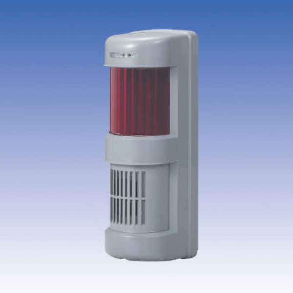 画像1: フラッシュマルチサイレン／LEDフラッシュライト付音声報知器※受注生産品／LFV-100V(G) (1)