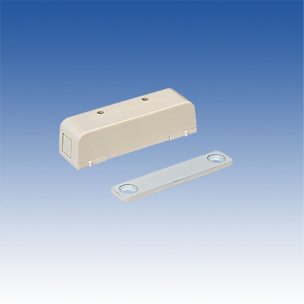 画像1: 薄型マグネットスイッチ　ホワイト　50個入り／MG-203T(W) (1)