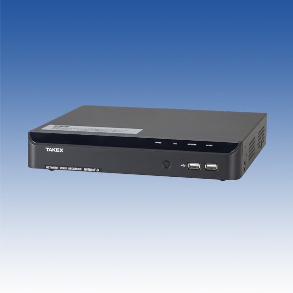 画像1: ネットワークビデオレコーダー／NVR04T-B (1)